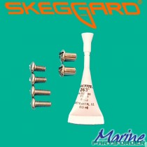 SKEGGARD Bolts and Loctite Set for SKEG GUARDS extra bolts and lock Tite